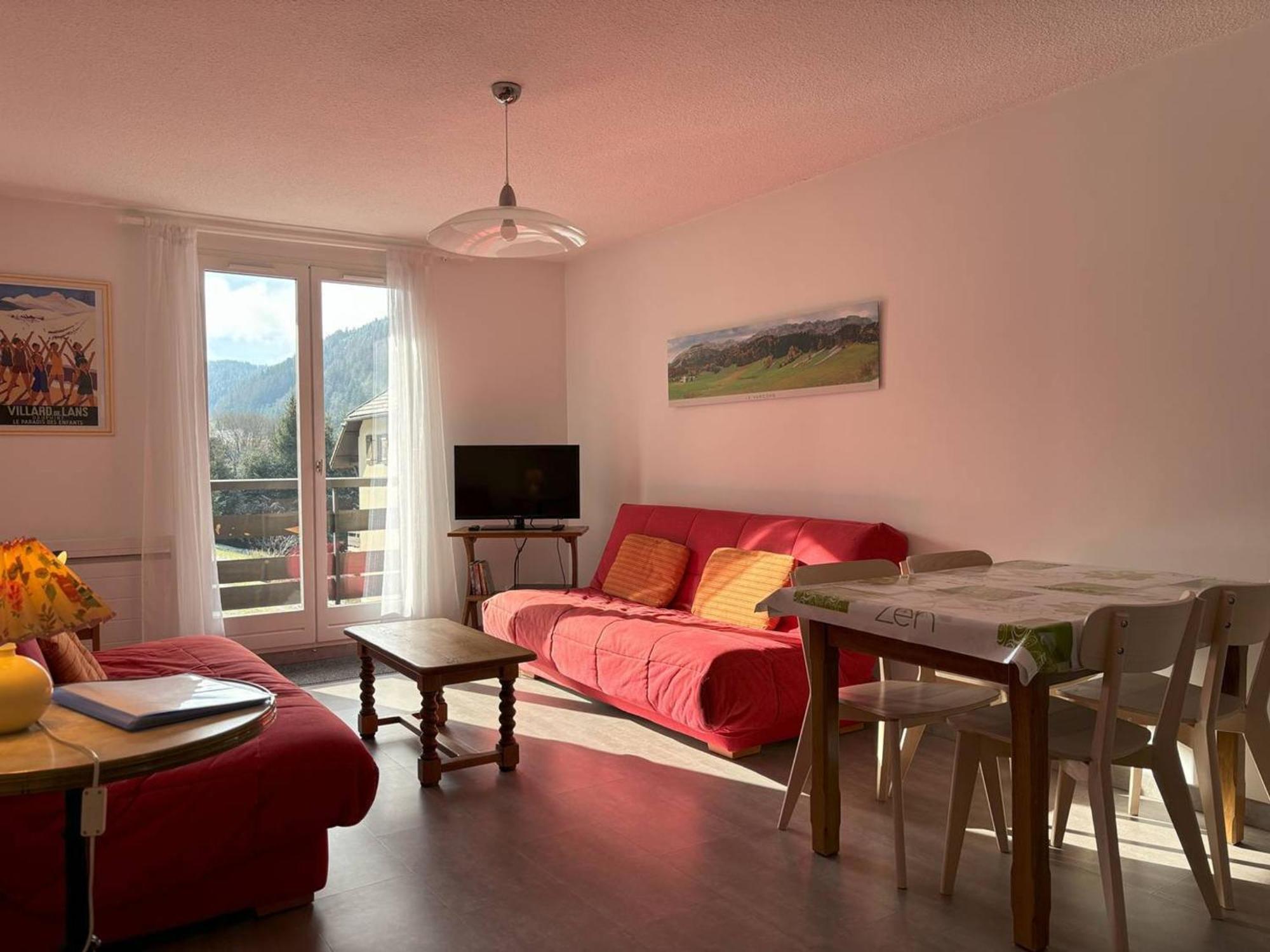 Appartement Cosy, Balcon Sud, 2 Chambres, Parking Gratuit A 10 Min Du Centre Et Proche Ski ! - Fr-1-548-4 ヴィラール・ド・ラン エクステリア 写真